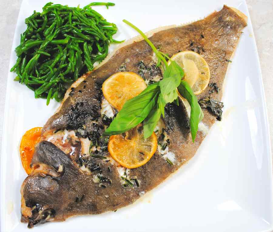 Roasted Lemon Sole Recipe Cuisine Fiend